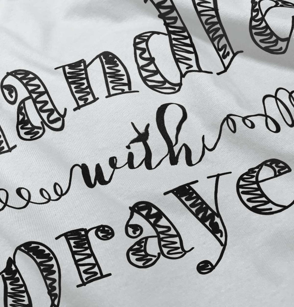 Handle With Prayer Infant Baby Bib-Direct To Garment Print-Brisco Baby