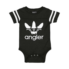 Angler Football Bodysuit-Direct To Garment Print-Brisco Baby