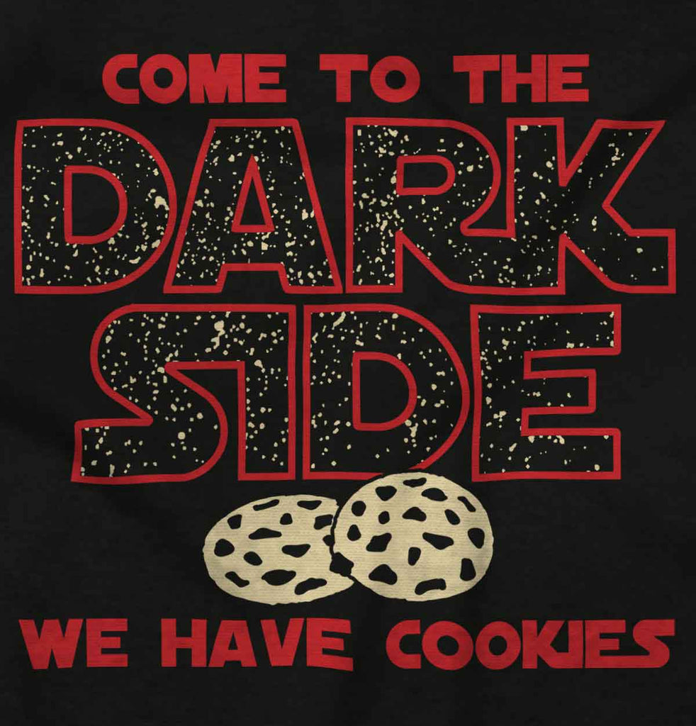 Come To The Dark Side Solid Baby Pajama Top-Direct To Garment Print-Brisco Baby