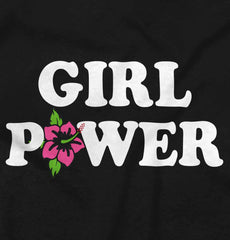 Girl Power Infant Baby Bib-Direct To Garment Print-Brisco Baby