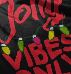 Jolly Vibes Only Infant Baby Bib-Direct To Garment Print-Brisco Baby