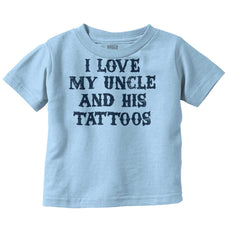 Uncle's Tattoos Infant Toddler T Shirt-Direct To Garment Print-Brisco Baby