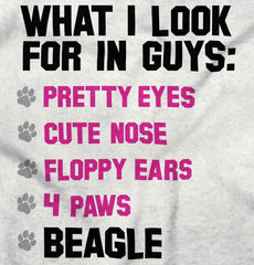 Beagle Checklist Romper Bodysuit-Direct To Garment Print-Brisco Baby