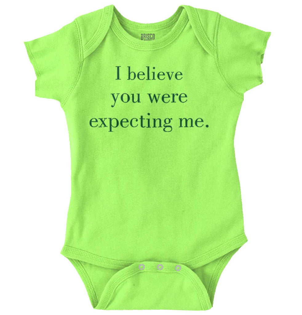 Expecting Me Romper Bodysuit-Direct To Garment Print-Brisco Baby