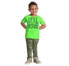 Little Brother Infant Toddler T Shirt-Direct To Garment Print-Brisco Baby