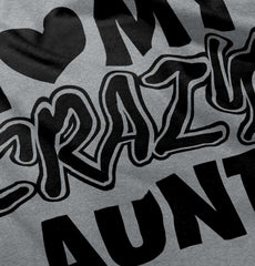 Crazy Aunt Romper Bodysuit-Direct To Garment Print-Brisco Baby