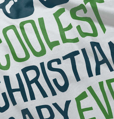 Coolest Christian Baby Romper Bodysuit-Direct To Garment Print-Brisco Baby