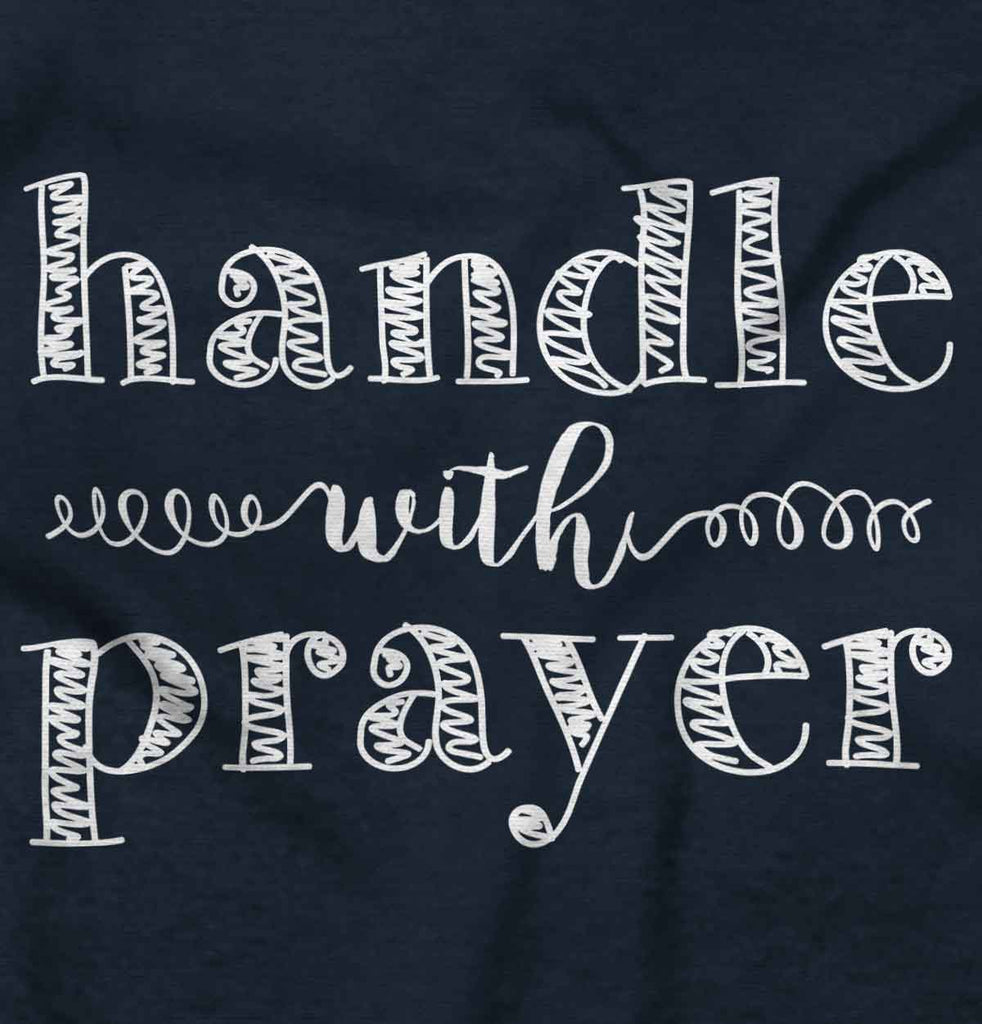 Handle With Prayer Solid Baby Pajama Top-Direct To Garment Print-Brisco Baby
