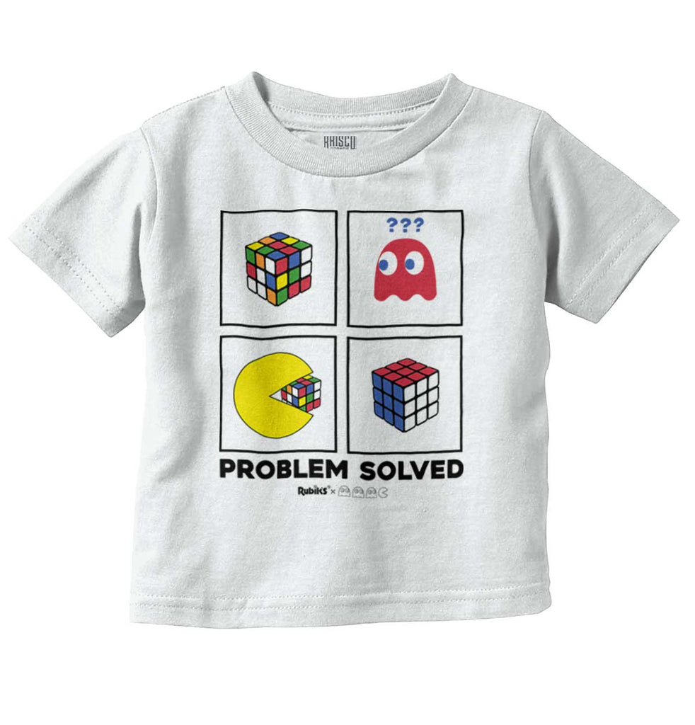 Problem Solved Infant Toddler T Shirt-Direct To Garment Print-Brisco Baby