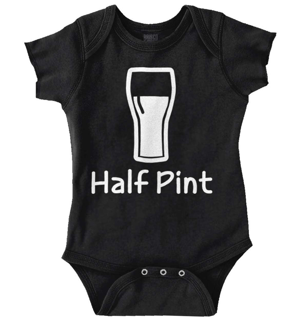 Half Pint Romper Bodysuit-Direct To Garment Print-Brisco Baby