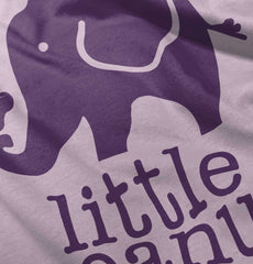 Elephant Peanut Infant Baby Bib-Direct To Garment Print-Brisco Baby