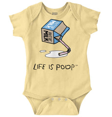 Out of Milk Romper Bodysuit-Direct To Garment Print-Brisco Baby