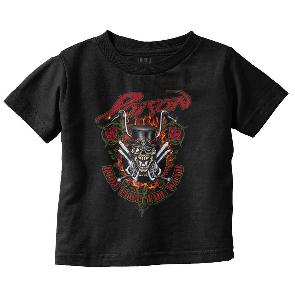 Ride Like The Wind Infant Toddler T Shirt-Direct To Garment Print-Brisco Baby