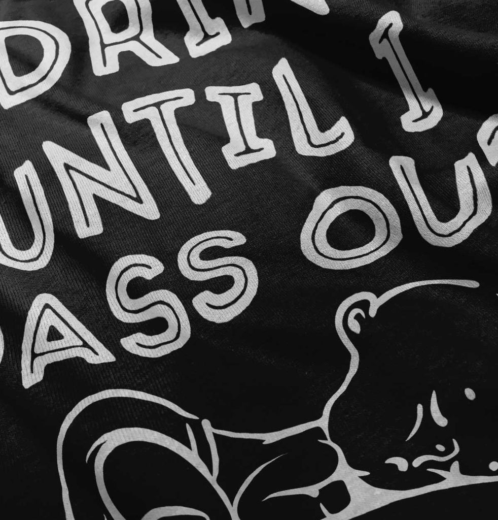 Until I Pass Out Romper Bodysuit-Direct To Garment Print-Brisco Baby