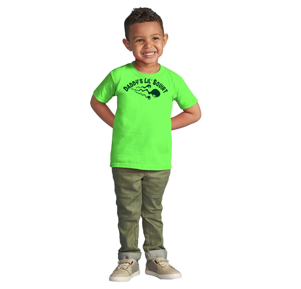 Lil Squirt Infant Toddler T Shirt-Direct To Garment Print-Brisco Baby