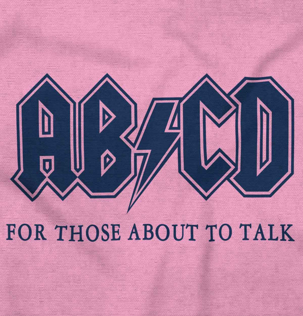 AB CD Infant Toddler T Shirt-Direct To Garment Print-Brisco Baby