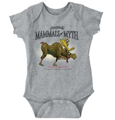 Bearded Spotted Moose Romper Bodysuit-Direct To Garment Print-Brisco Baby