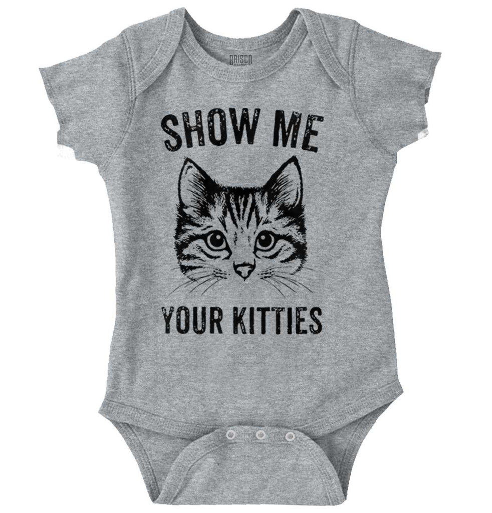 Your Kitties Romper Bodysuit-Direct To Garment Print-Brisco Baby