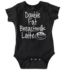 Breastmilk Latte Romper Bodysuit-Direct To Garment Print-Brisco Baby