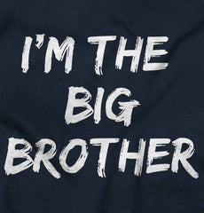 I'm The Big Brother Romper Bodysuit-Direct To Garment Print-Brisco Baby