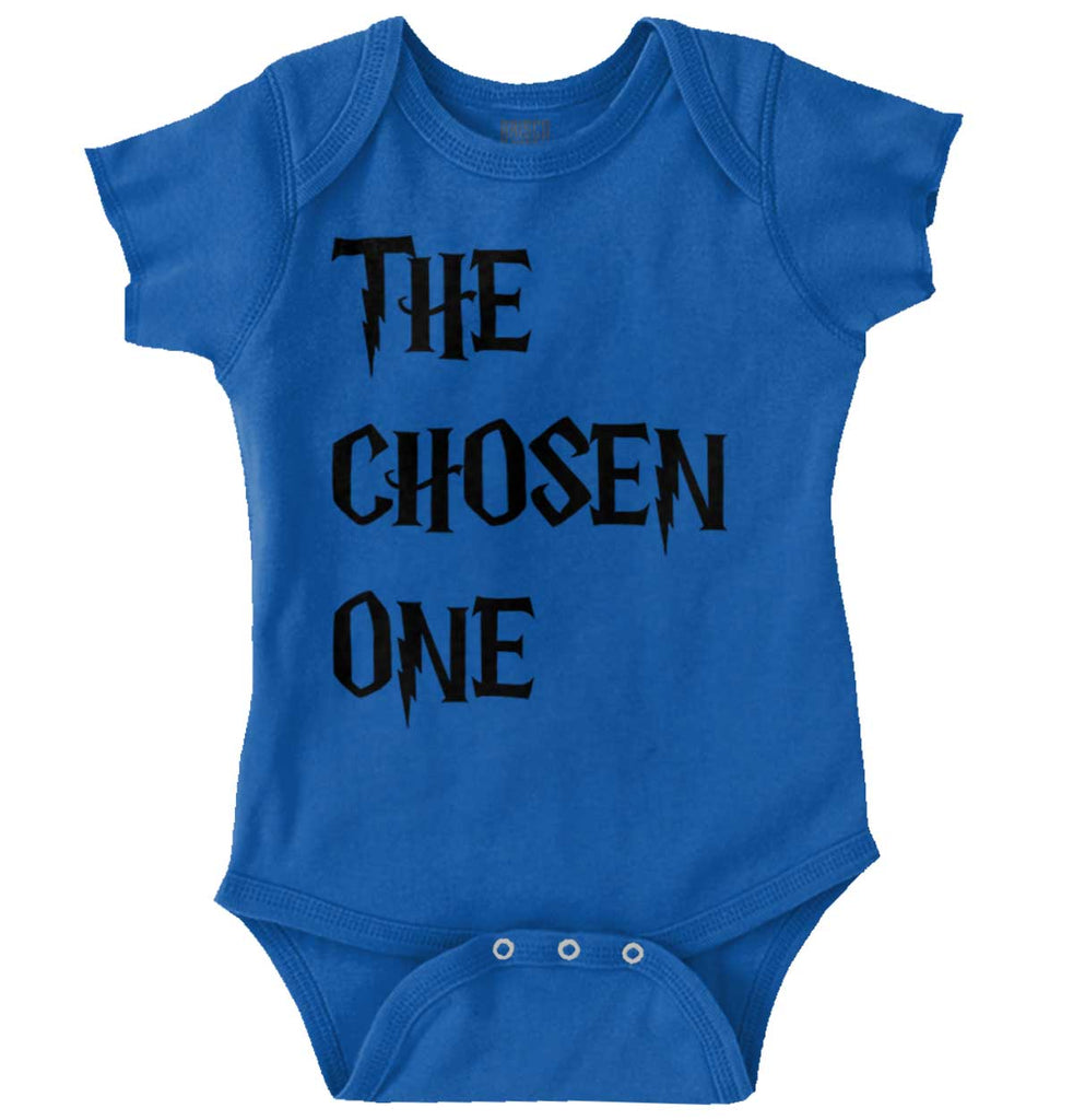 The Chosen One Romper Bodysuit-Direct To Garment Print-Brisco Baby