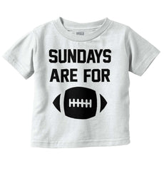 Sundays for Football Infant Toddler T Shirt-Direct To Garment Print-Brisco Baby