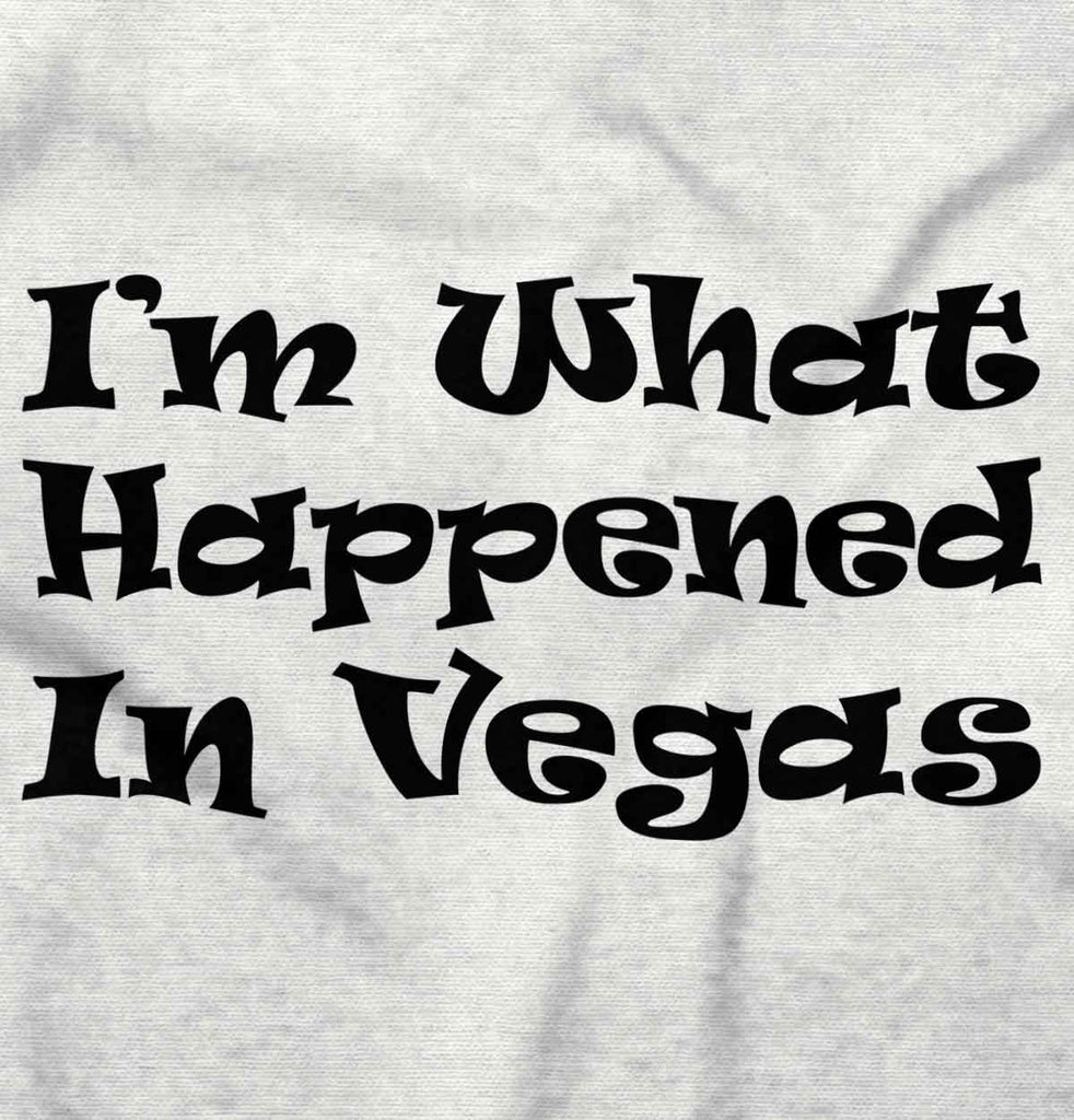 Happened In Vegas Infant Baby Bib-Direct To Garment Print-Brisco Baby