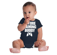 Future Gaming Buddy Romper Bodysuit-Direct To Garment Print-Brisco Baby