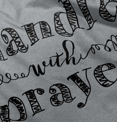 Handle With Prayer Solid Baby Pajama Top-Direct To Garment Print-Brisco Baby