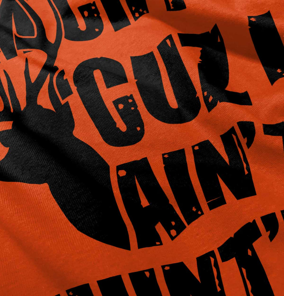 Cryin Cuz I Aint Huntin Romper Bodysuit-Direct To Garment Print-Brisco Baby