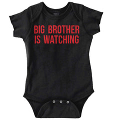 Big Brother Is Watching Romper Bodysuit-Direct To Garment Print-Brisco Baby