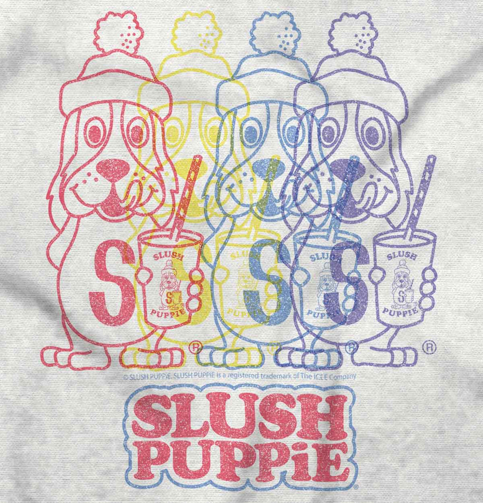 Rainbow Puppie Infant Toddler T Shirt-Direct To Garment Print-Brisco Baby