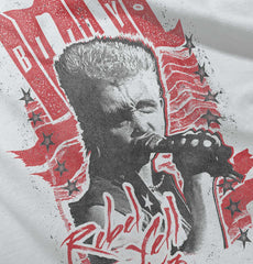 Vintage Billy Idol Infant Toddler T Shirt-Direct To Garment Print-Brisco Baby