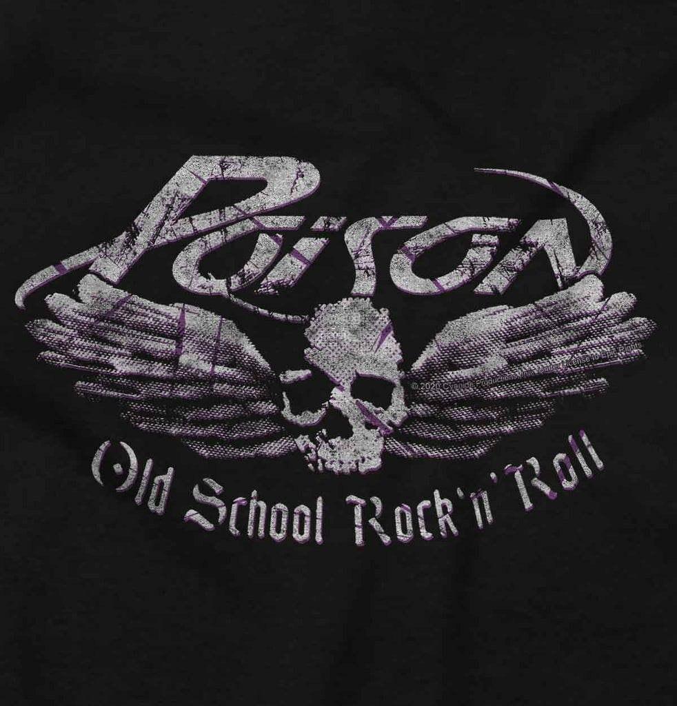 Old School Metal Infant Baby Bib-Direct To Garment Print-Brisco Baby