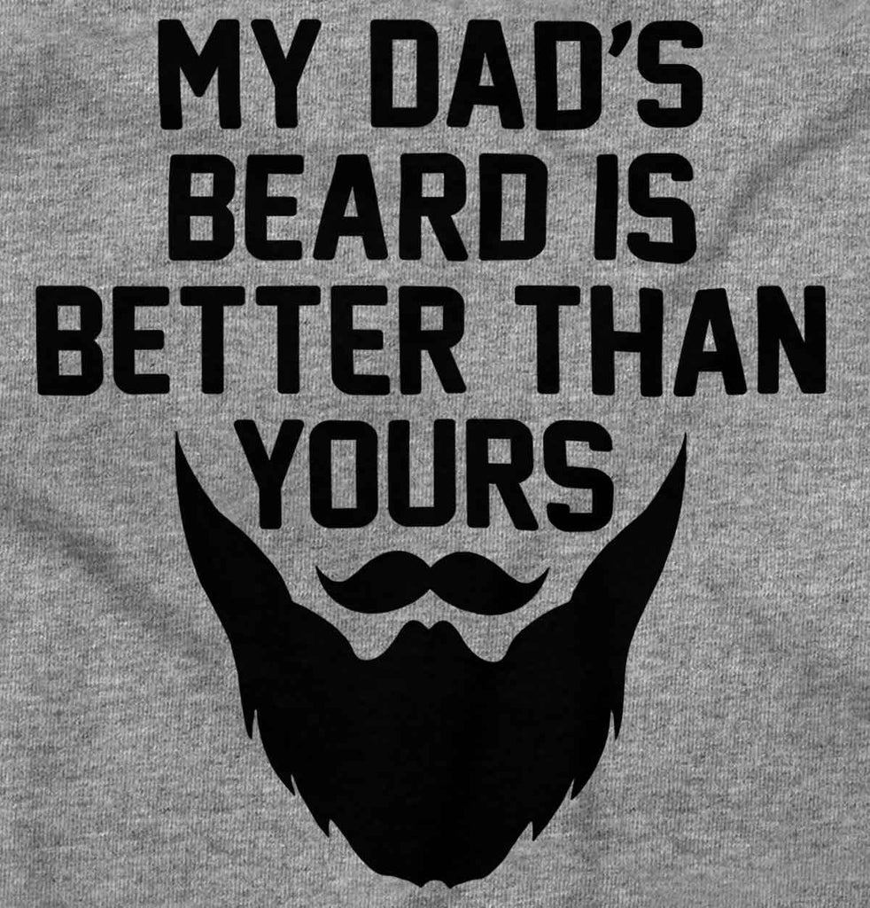 Dad's Beard Solid Baby Infant Dress-Direct To Garment Print-Brisco Baby