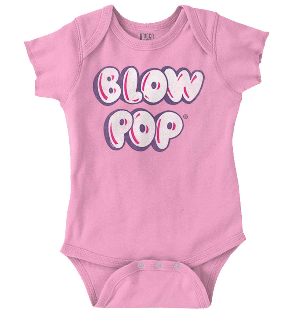 Vintage Blow Pop Romper Bodysuit-Direct To Garment Print-Brisco Baby