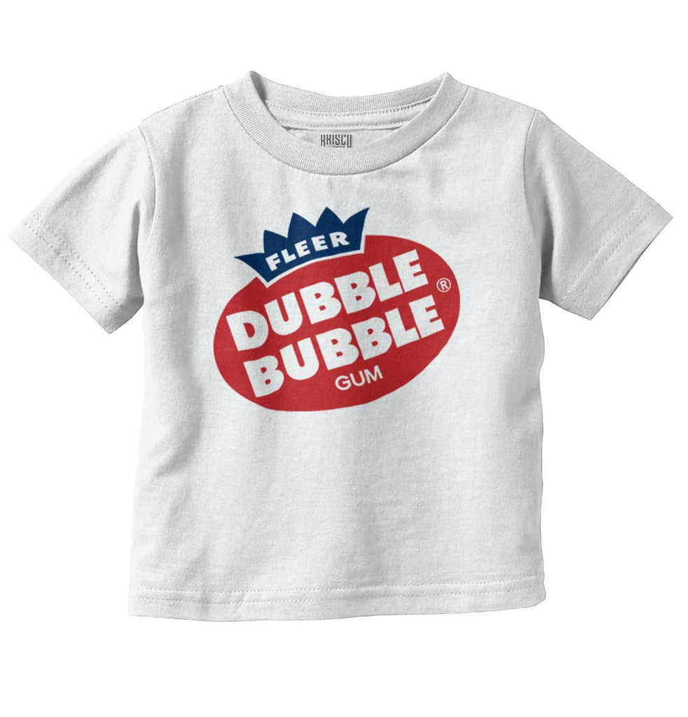 Fleer Bubble Infant Toddler T Shirt-Direct To Garment Print-Brisco Baby