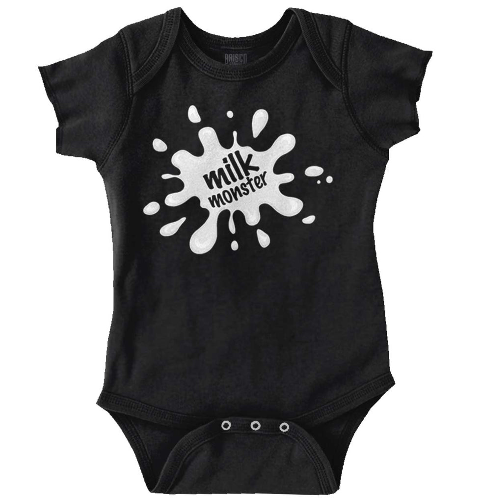 Milk Monster Romper Bodysuit-Direct To Garment Print-Brisco Baby