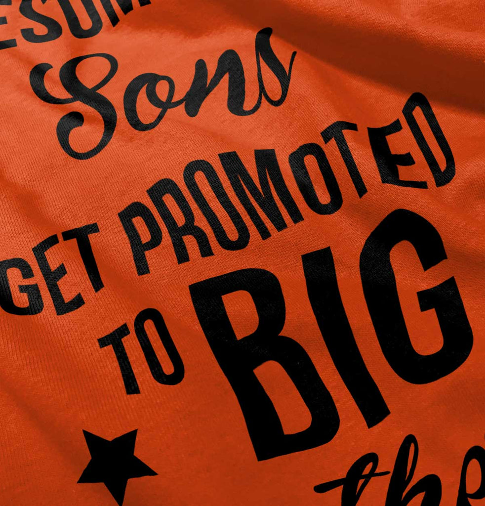 Awesome Sons Promoted Romper Bodysuit-Direct To Garment Print-Brisco Baby