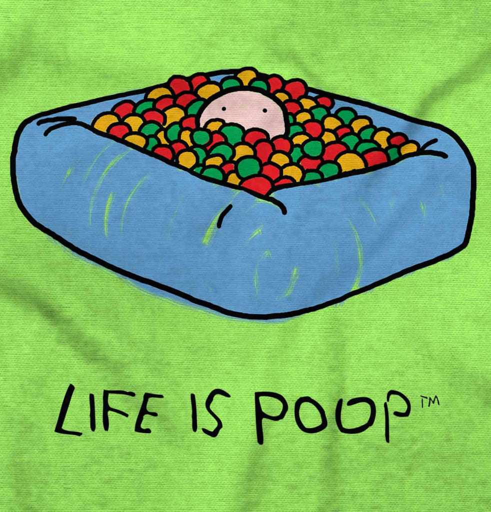 Ball Pit Infant Toddler T Shirt-Direct To Garment Print-Brisco Baby