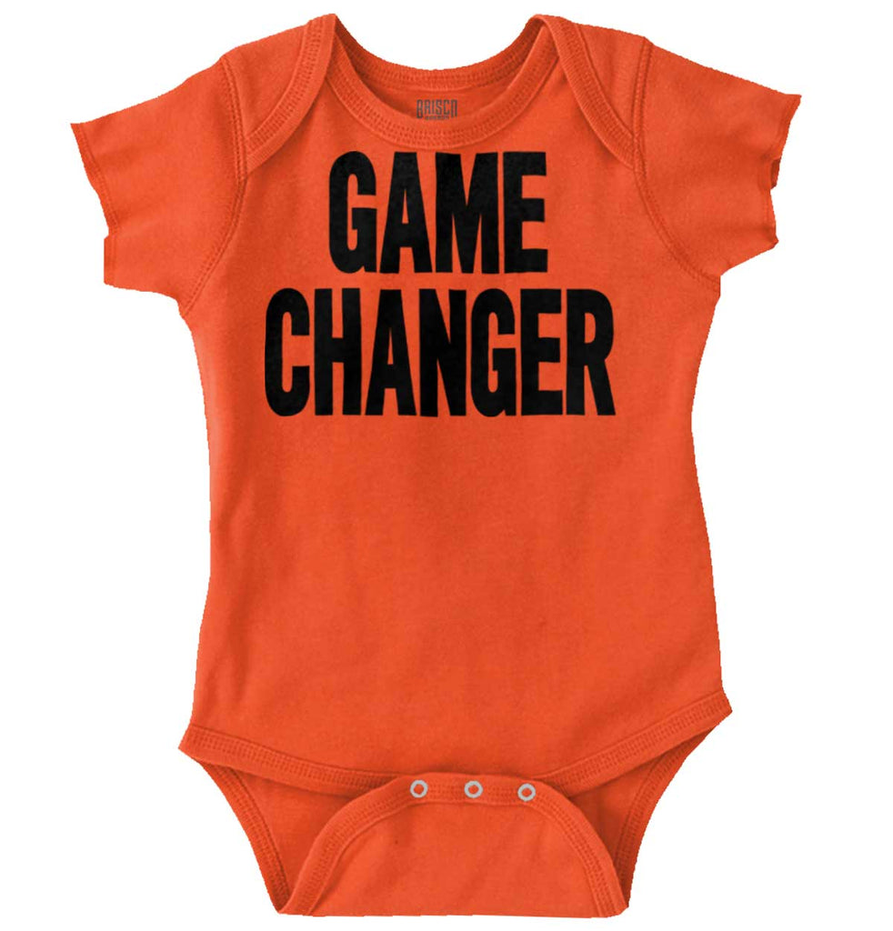 Game Changer Romper Bodysuit-Direct To Garment Print-Brisco Baby