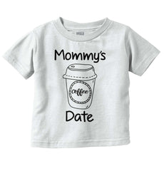 Mommy's Date Infant Toddler T Shirt-Direct To Garment Print-Brisco Baby