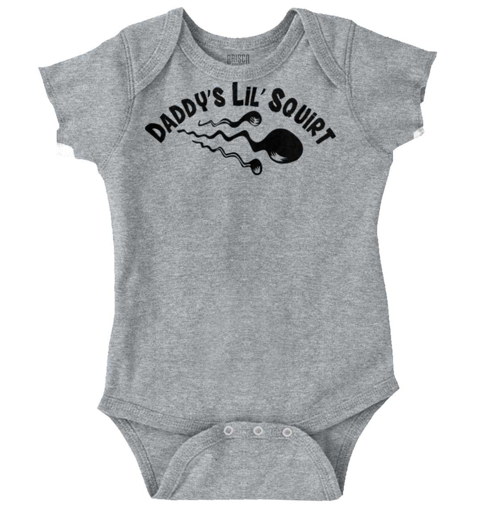 Lil Squirt Romper Bodysuit-Direct To Garment Print-Brisco Baby