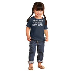 Alarm Clock Infant Toddler T Shirt-Direct To Garment Print-Brisco Baby