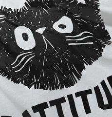 Cattitude Infant Toddler T Shirt-Direct To Garment Print-Brisco Baby