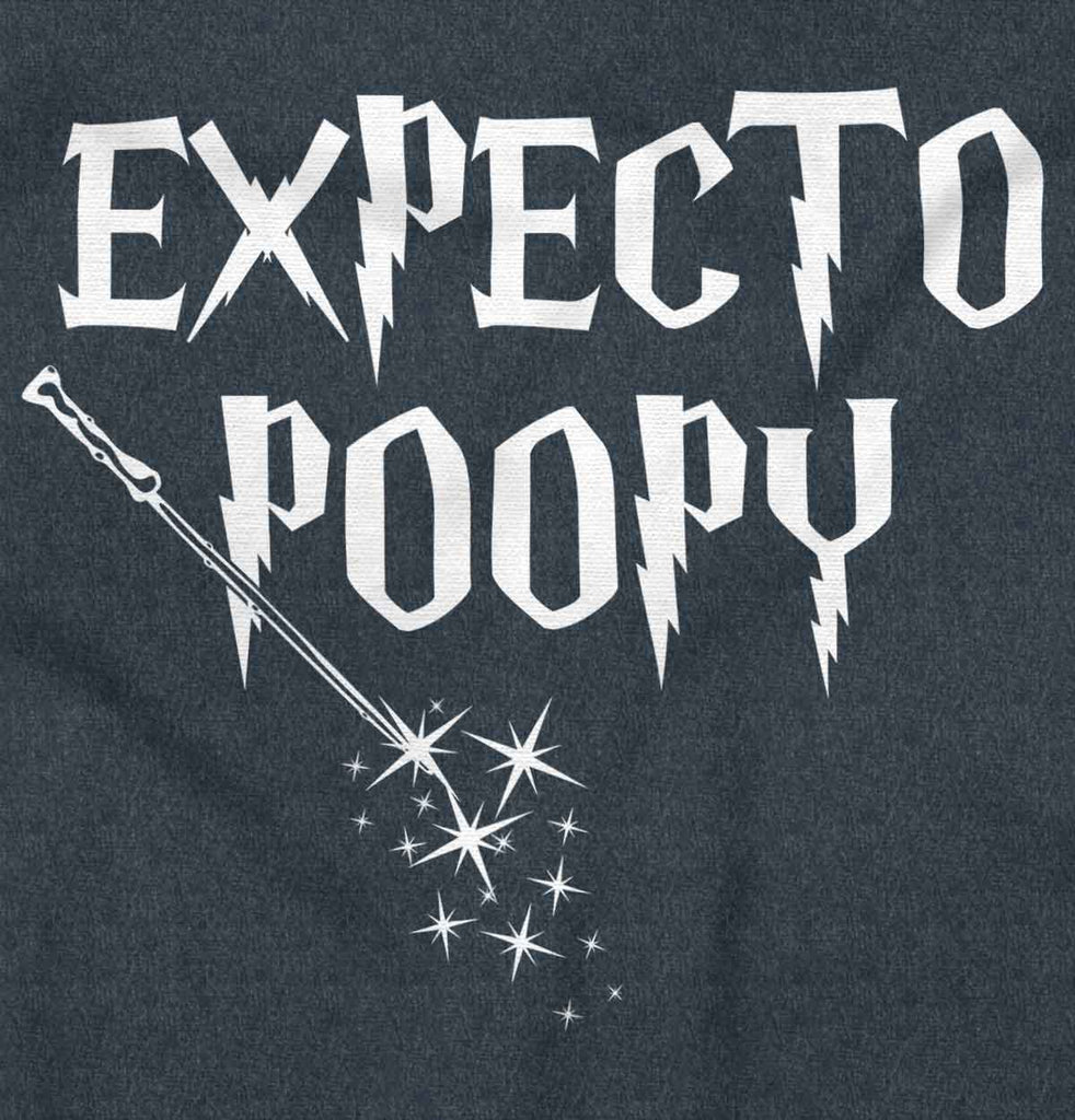 Expecto Poopy Football Romper Bodysuit-Direct To Garment Print-Brisco Baby