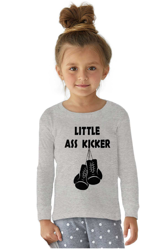 Little Ass Kicker Solid Baby Pajama Top-Direct To Garment Print-Brisco Baby