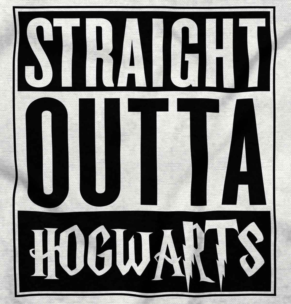 Straight Outta Hogwarts Infant Toddler T Shirt-Direct To Garment Print-Brisco Baby