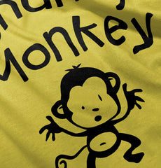 Chunky Monkey Romper Bodysuit-Direct To Garment Print-Brisco Baby