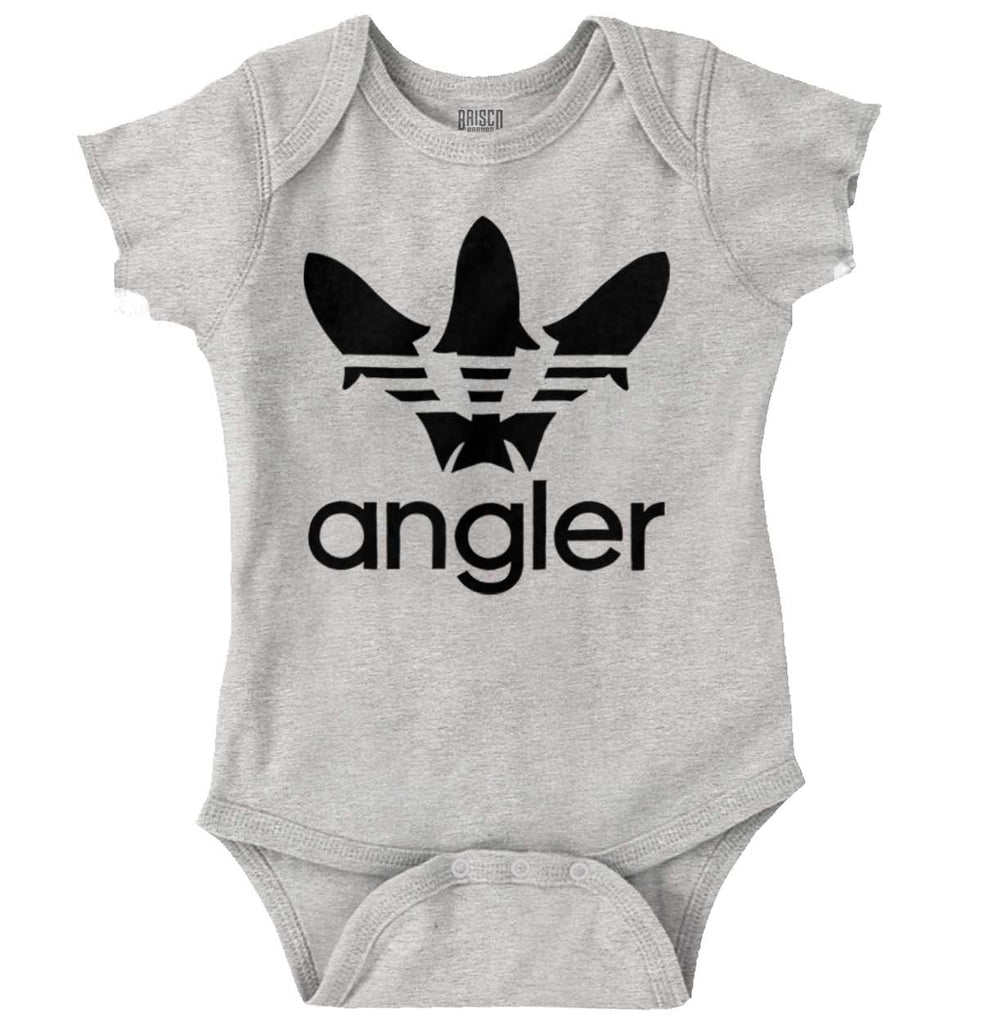 Angler Romper Bodysuit-Direct To Garment Print-Brisco Baby